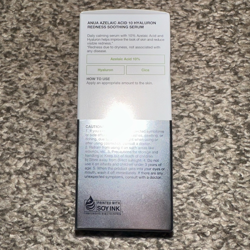 Anua Azelaic Acid 10 Hyaluron Redness Soothing Serum - Picture 6 of 9